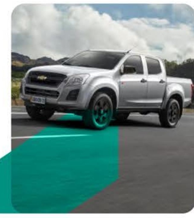 Camioneta tipo platón 4 x 4 de OBRINCOL